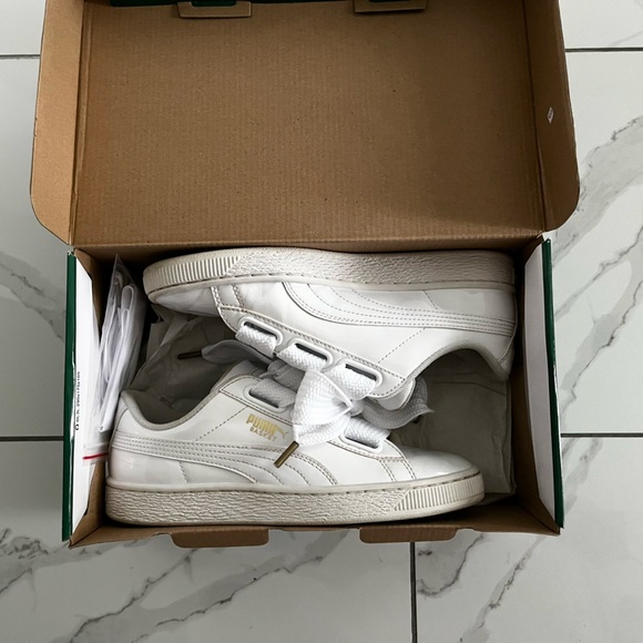 Puma Basket Remix in white - Picture 3 of 4